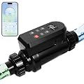 Salt Chlorine Generator for 40,000-Gallon Inground, Salt Cell for Pool, Self-Cleaning Chlorinator with Titanium Plates and APP Remote Control, Salt Water Pool Chlorinator System