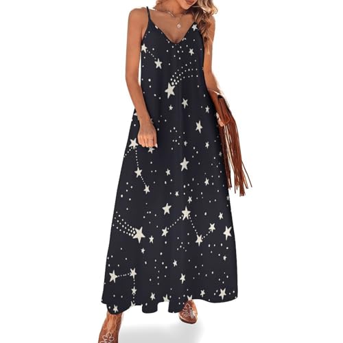 Robe longue pour femme confortable sans manches pour masquer les complexes en été
