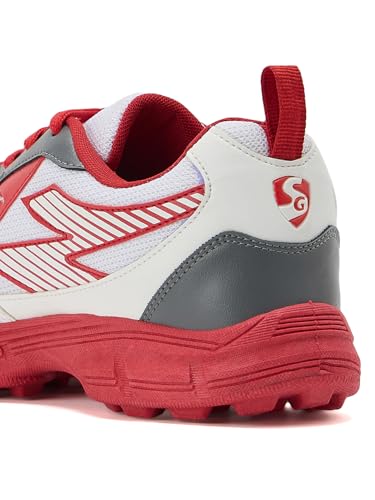 Image of SG Savage Stud Prime Cricket Shoes - Durable PVC Upper, EVA Cushioning & Superior Traction