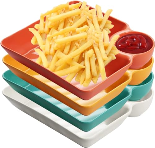 Image of Elegant Dinnerware Set, Plates, Bowls, Baskets, Trays for Parties, Weddings, Birthdays Multicolor (4)