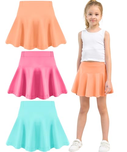Image of Toddler Skirt Little Girls Athletic Uniform Skorts Golf Outfit Cheer Tennis Skirts with Shorts