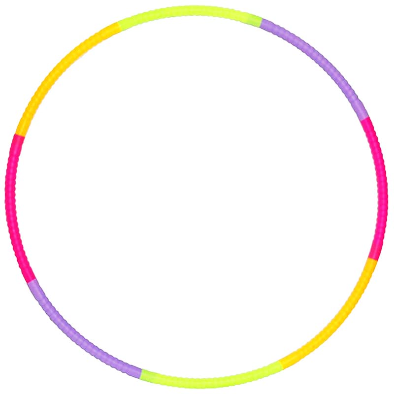 Evan Hula Hoop, Hoops Hula Interlocking Exercise Ring for Fitness for Boys Girls and Adults Small Size 24 Inch Diameter