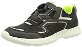 Superfit Jungen rush Sneaker, Schwarz Weiss, 34 EU