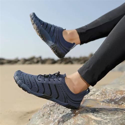 Image of Barefoot Shoes for Women & Men, Grounded Walking Hiking Barefoot Shoes, Wide Toe Box Non-Slip Water Athletic Footwear, Comfortable Vitality Barefoot Footwear, Trail Running Sneakers Unisex