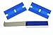 ABN 100 Piece Plastic Razor Scraper Blades