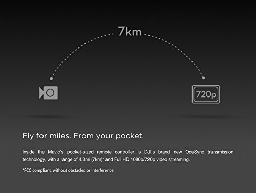 image for DJI Mavic Pro Fly More Combo: Foldable Propeller Quadcopter Drone Kit 