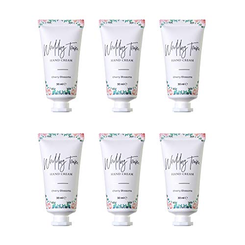 Pop Fizz Designs Bridesmaid Gifts- Wedding Team Hand Cream (6 pac...