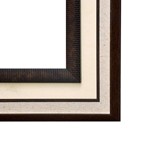 Image of Wens 'Floral Essence' Wall Art Painting (PS Wood, 51 cm x 66 cm x 3 cm, Brown)