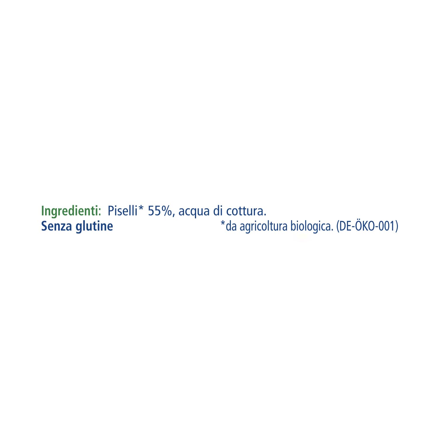 HiPP - Omogeneizzato Biologico per Neonati, Gusto Piselli, Senza glutine, Senza Sali e Aromi Aggiunti, 24 Vasetti da 80 gr