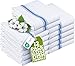 Utopia Towels Kitchen Towels 12 Pack, 15 x 25 Inches Cotton Dish Towels, Tea Towels and Bar Towels, Blue