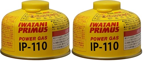 PRIMUS(�v�����X) GAS CARTRIDGE ���^�K�X IP-110�y�K�X�@��K���������ϓ��{���K�i�z (× 2)