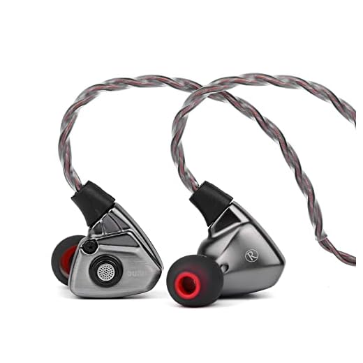 Linsoul DUNU Titan S Classic Titan 11mm Single Dynamic Driver IEM in-Ear Monitors with Detachable 2pin Cable for Audiophile Musician