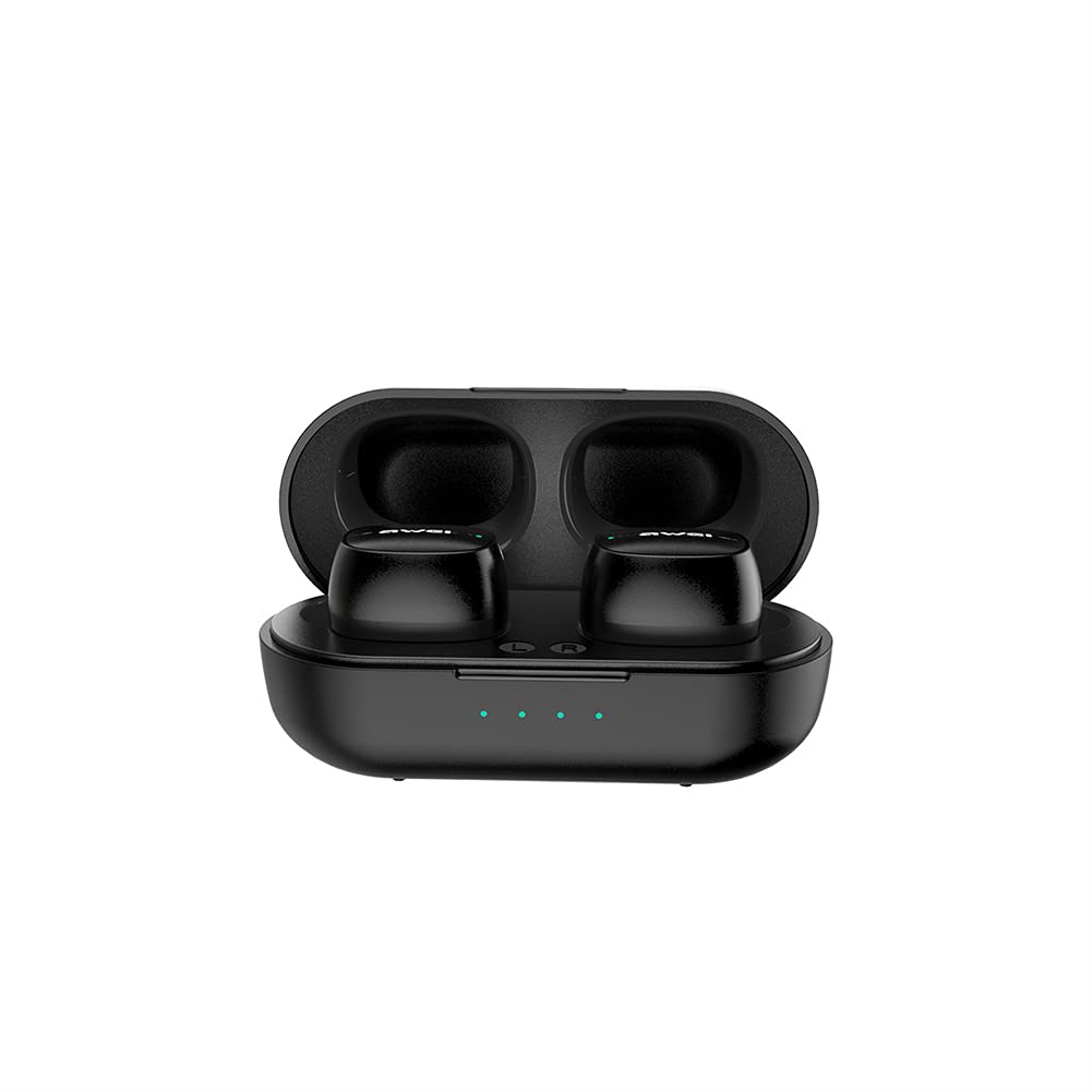 Prawdziwe bezprzewodowe słuchawki słuchawkowe HIFI Stereo Sound Bluetooth, słuchawki Bluetooth 5.0 w uchu z obudową ładowania, z redukcją szumów