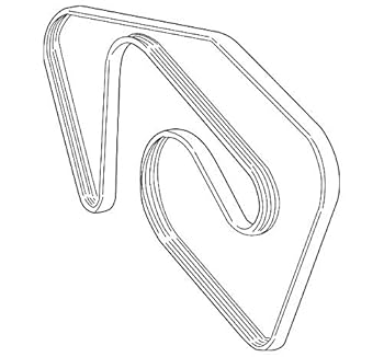 Amazon.com: Ford 4L8Z-8620-A - V Belt : Automotive