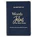 366 Devotions Words of Jesus for Daily Living Reflections on the Greatest Words Ever Spoken, Blue Faux Leather