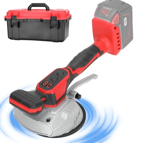 Tile Vibration Leveling Machine for Milwaukee 18V Max Battery, Cordless Tile Vibration Installation...