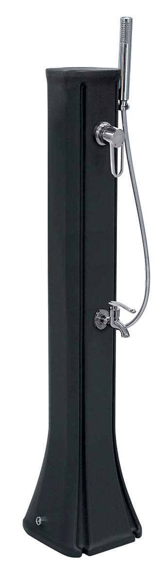 Formidra DS-​HG142NO DS-​HG142NO Douche Solaire, Collection Heureux Go-​23 L, Anthracite, Elegant, Fonctionnel, pour Adultes, Unisexe, 23 L
