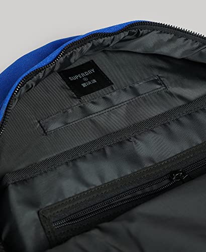 Superdry Womens Unisex Essential Montana Backpack, Main Zipped Compartment Mazarine Blue Size One Size #TOP4