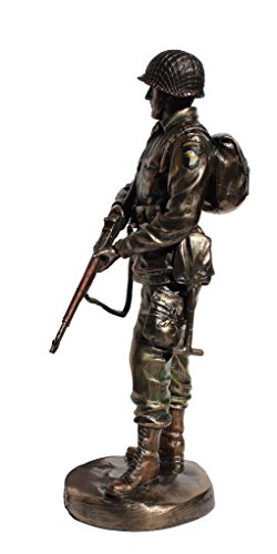 Estatua Soldado del Ejército de EE.UU. Honor y Valor miniatura 5