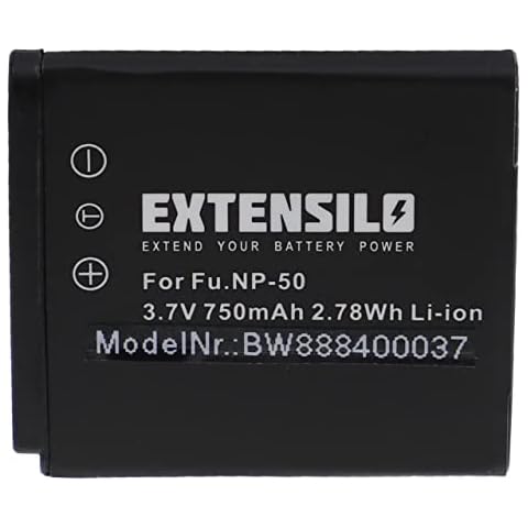 EXTENSILO 1x Akku Ersatz für Kodak Klic-7004 Cover