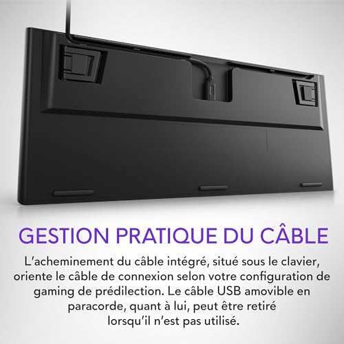 Alienware AW420K Clavier sans clé rétroéclairé USB commutateur : CHERRY MX Side of the Moon Pour la vente au détail boîte - vue 4