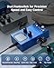 FLAMMA FF02 Drum Machine Guitar Pedal - 121 Drum Grooves, 11 Music Genres, Tap Tempo, Adjustable Rhythms, Stereo I/O for Live & Studio Use