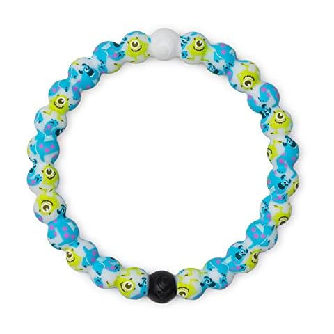 Lokai Silicone Beaded Bracelet for Women & Men, Disney Pixar Collection - Silicone Jewelry Fashion Bracelet Slides-On for Comfortable Fit, XL, no gemstone Cover