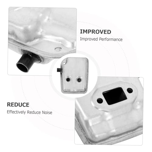 Silenciador para cortacésped con material resistente al calor 3