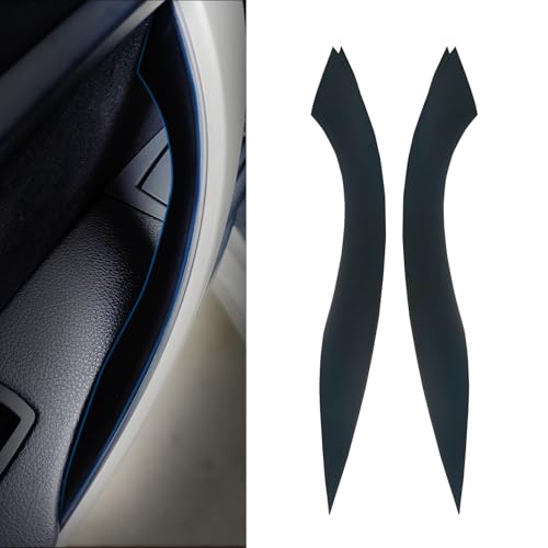 EXcarlive for BMW 2012-2018 3/4 Series Inner Door Handle Cover F30 F32 2pcs