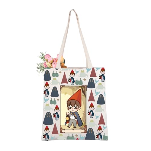 CMNIM Over Garden Wall Pottsfield Merch The Tarot Tote Bag OTGW Character Shoulder Greg and Wirt Bros Pumpkin Gift (the wirt TE)