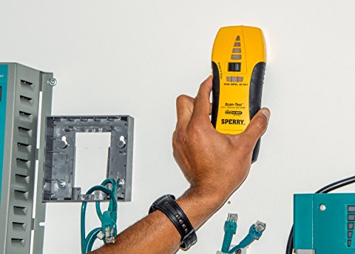 Sperry Instruments PD6902 5-In-1 Multi-Scanner & Electrical Tester, 120V AC, Stud Finder, Metal Scanner, Non-Contact AC Voltage Detection, GFCI Test Functionality, Audio & Visual Indication, 2 Pc. Kit - Thumbnail 4