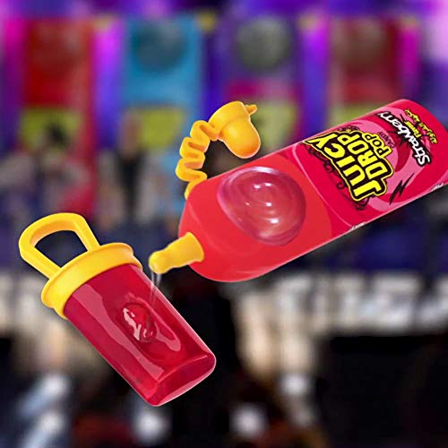Juicy Drop Pop Lollipops - 12 Pack of 3 Flavours - 6 Blue Raspberry - 4 Strawberry - 2 Cola | Individually Wrapped Lollipops | American Sweets