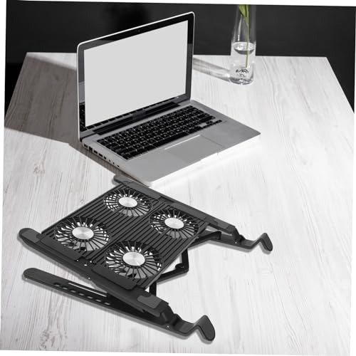 Base ajustable para laptop con ventilador portátil miniatura 6