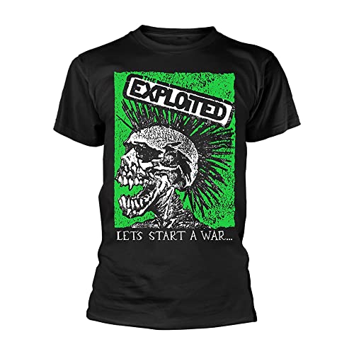 T-shirt The Exploited anti-déformation en coton épais qui ne rétrécit pas au lavage