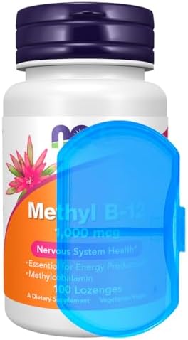 Vitamin­a B12­ 100 Pastilhas + Porta Cápsulas Comprimido