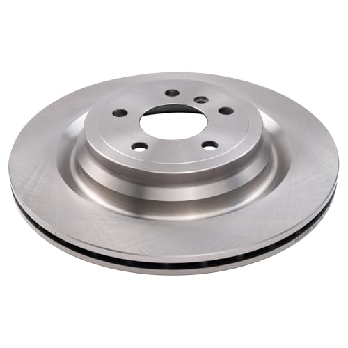 Image of TRQ Rear Brake Pad & Rotor Set Semi Metallic Compatible with 2013-2015 Mercedes-Benz ML350 2014 ML550 2015 ML400 2016-2018 GLE350 2016 GLE300d GLE450 AMG 2016-2017 GLE400 2017-2018 GLE43 AMG GLE550e
