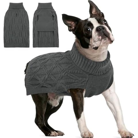 FUAMEY Dog Sweaters for Medium Dogs Cover