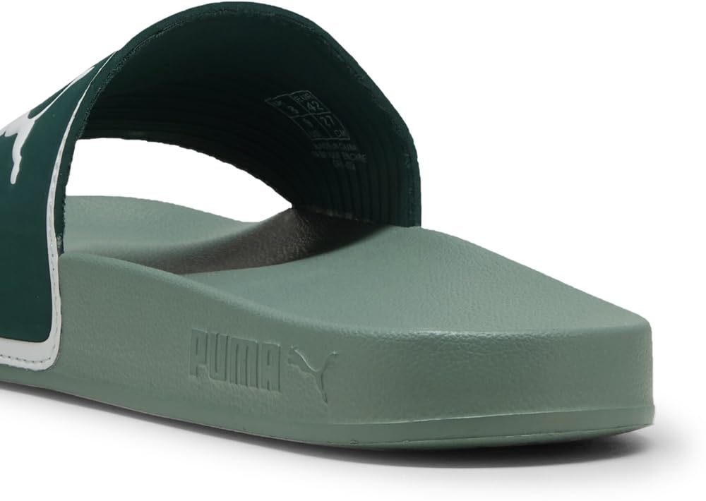 PUMA Sandały prysznicowe Leadcat 2.0 unisex, Ciemny mirt ciepły biały zielony księżyc, 49.5 EU