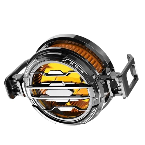 Telefon-Kühllüfter - Magnetischer Radiator mit schneller Wärmeableitung | tragbarer Smartphone-Kühler für Videogespräche Vlogging Live-Übertragung von außen  