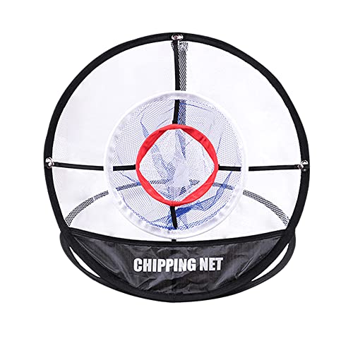 Sailling Golf Chipping Net | Pop Up Nylon Practice Net | Indoor/Outdoor Foldable Golf Net With Storage Bag For Swing Accuracy Practice (Chipping Net-Black) #TOP1