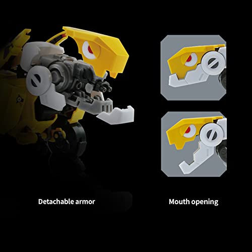 52Toys Beastbox Plastic Model Kit Dio Deformation Toys Action Figure, Converting Toys In Mecha And Cube, Perfect Birthday Party Gift For Teens And Adults #TOP1