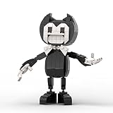 Bendy Building Block Set, Ink Machine Action Figure Building Block Model, Horror Game Character Bend