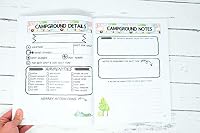 Campsite Journal: A Camping Journal as Beautiful as Your Journey 057864651X Book Cover