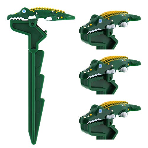 4x Anchor Stakes For Beach Towels and Blankets - Stocking Stuffers Gift Set Under 10 Dollars. Idea for Kids or Adults. Pegs That Will Keep Your Towel In Place, Flat and Tight. For Men Women Boys Girls