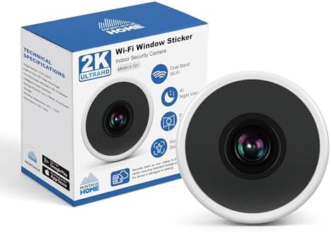 Montavue 3MP Window Security Camera Human Detection, Outdoor Monitoring, Wi-Fi, Low-Light Optics, USB Powered, Easy DIY Install image 5
