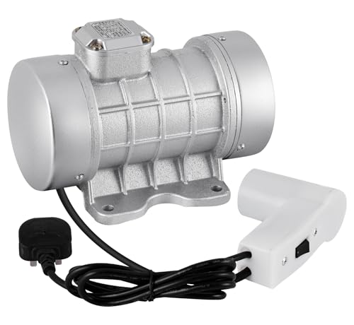 MXBAOHENG 250W Concrete Vibrator Motor 150KG Excitation Electric Vibration Motor with Switch and Plug for Heavy Machinery Vibrating Table