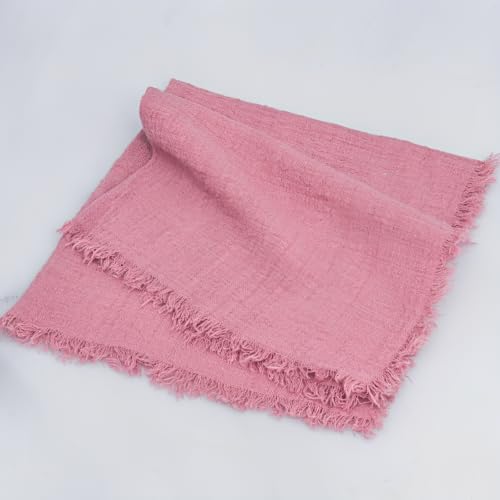 Servilletas de lino y algodón suaves de 40x40cm, servilletas lavables reutilizables (24 unidades) 2