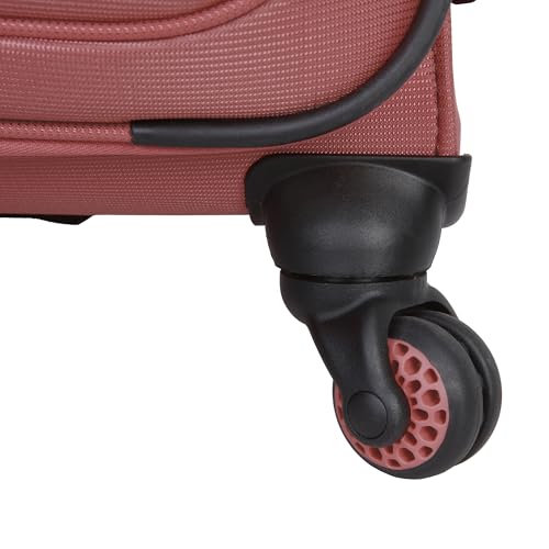 Sharper Image Odyssey 21.5" Expandable 8-Wheel Spinner Carry On Luggage Suitcase, Dusty Cedar by Sharper Image - Image 3