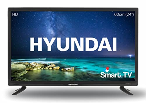 HYUNDAI 60 cm (24 inches) HD Ready Smart LED TV SMTHY24ECY1V (Black)