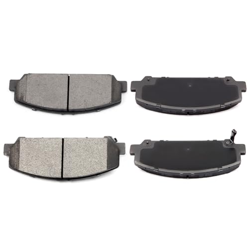 ECCPP Front Ceramic Disc Brake Pads 4PCS D1286-8403 w/Hardware
